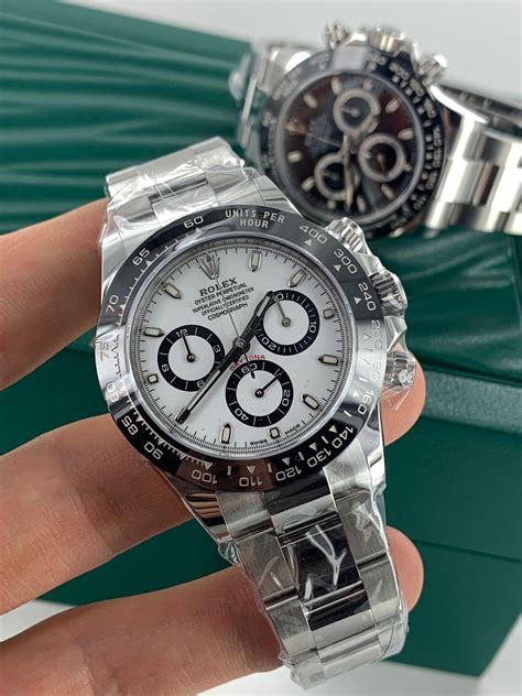 rolex ceramic daytona white|daytona ceramic bezel.